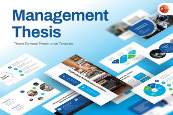 Management Thesis PowerPoint Template